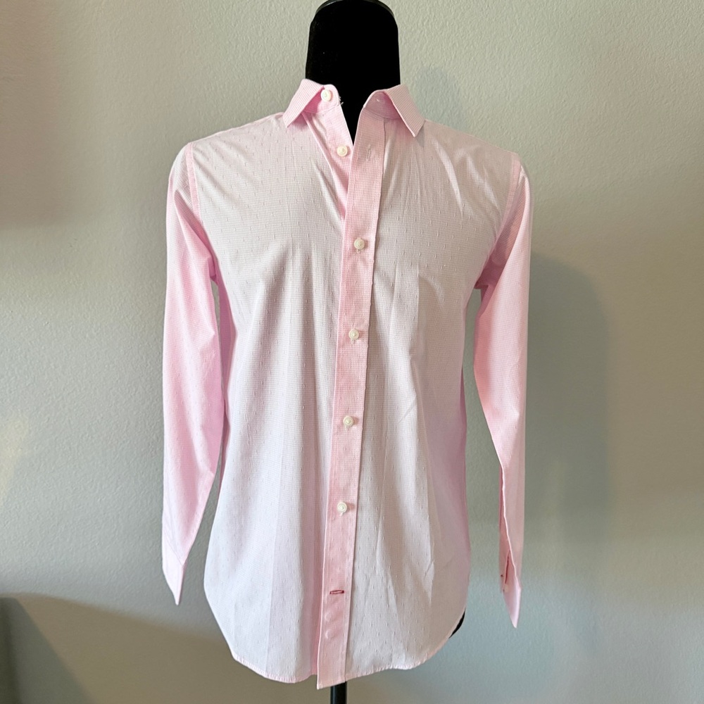 Boys Size 14 Tommy Hilfiger Light Pink Dress Shirt